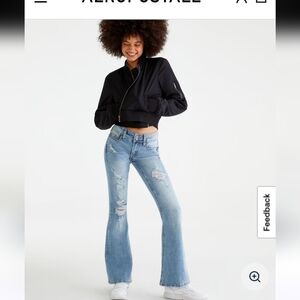 Flare Super Low-Rise Metasoft Jean